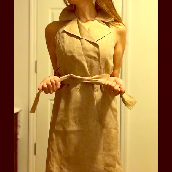 Michael Kors Dresses & Skirts - SOLD AT  A PRIVATE EVENT Beige Michael Kors slee